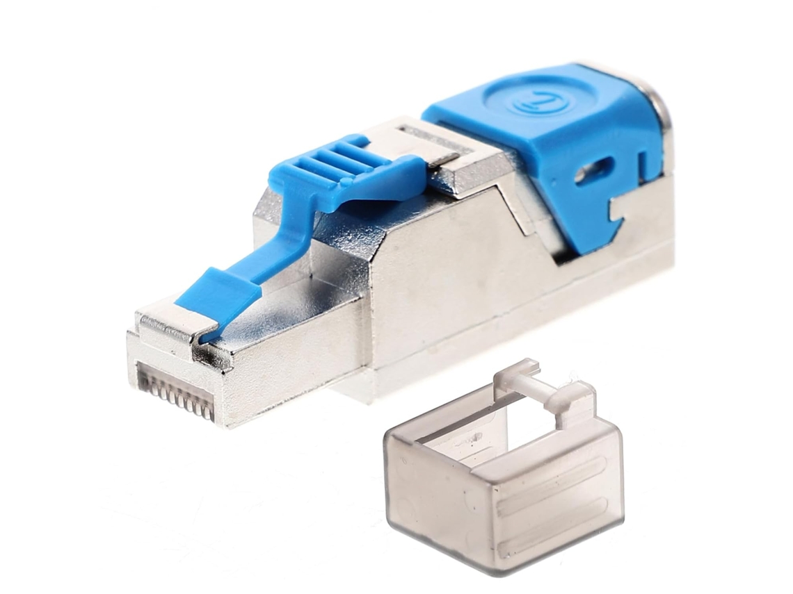 Conector Cat Modular, Plugue Ethernet Sem Ferramentas com Suporte para Montagem. SFUSHOS