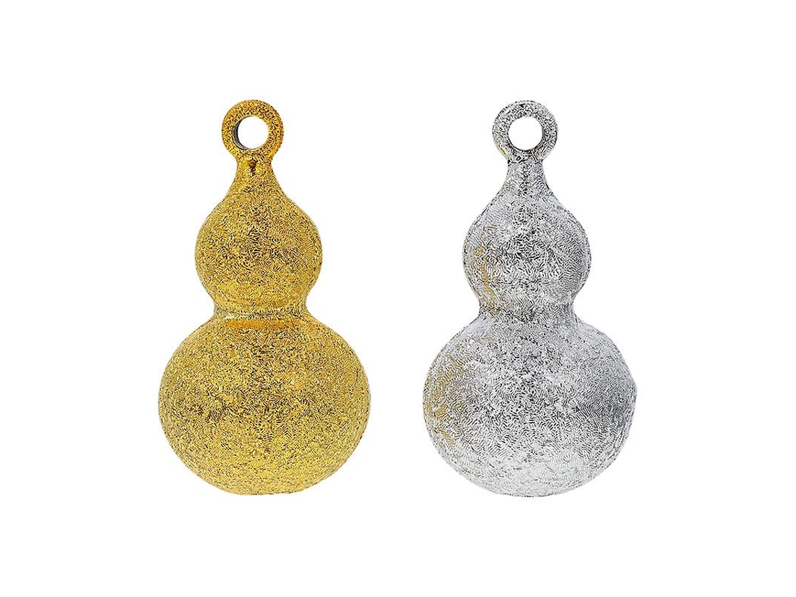 2Pcs Sinos de Cabaça ALLINLESS