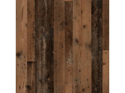 Prateleira de Parede FMD (Castanho - Aglomerado de Madeira - 104.3x33x106.5 cm)