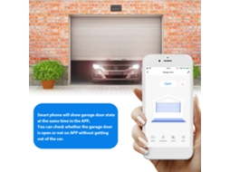Laxiscreed Abridor De Porta De Garagem Wi-fi Controlável Por App Com Temporizador Inteligente