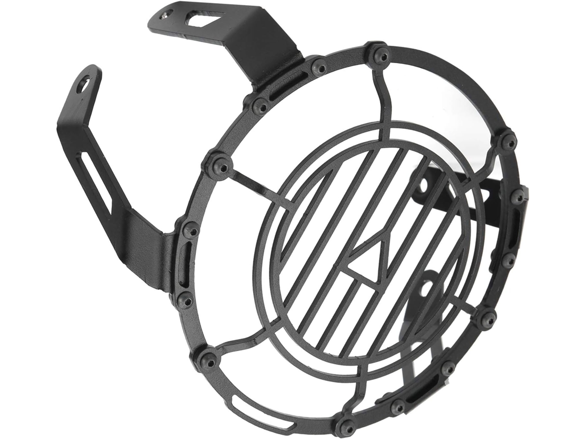 Grade De Proteção Dioche Para Farol Motocicleta 900-scrambler 2016-2020 Capa Malha Ferro Alta Transmitância Com Design