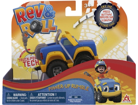 Carro de Brincar  Veículos Motorizados Rumble (Idade Mínima: 8)