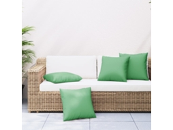 Vidaxl Almofadas De Sofá 4 Pcs 60x60 Cm Tecido Verde