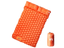 Self Inflating Camping Mattress, Self Inflating Camping Mattresses Vidaxl Laranja Náilon (n/a)