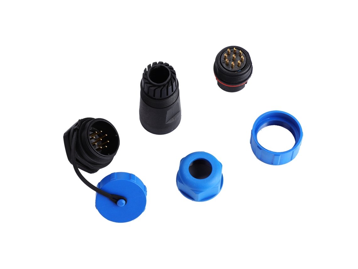 Laxiscreed Conector De Avião Com Tomada À Prova D'água Ip68 Para Ligações Seguras