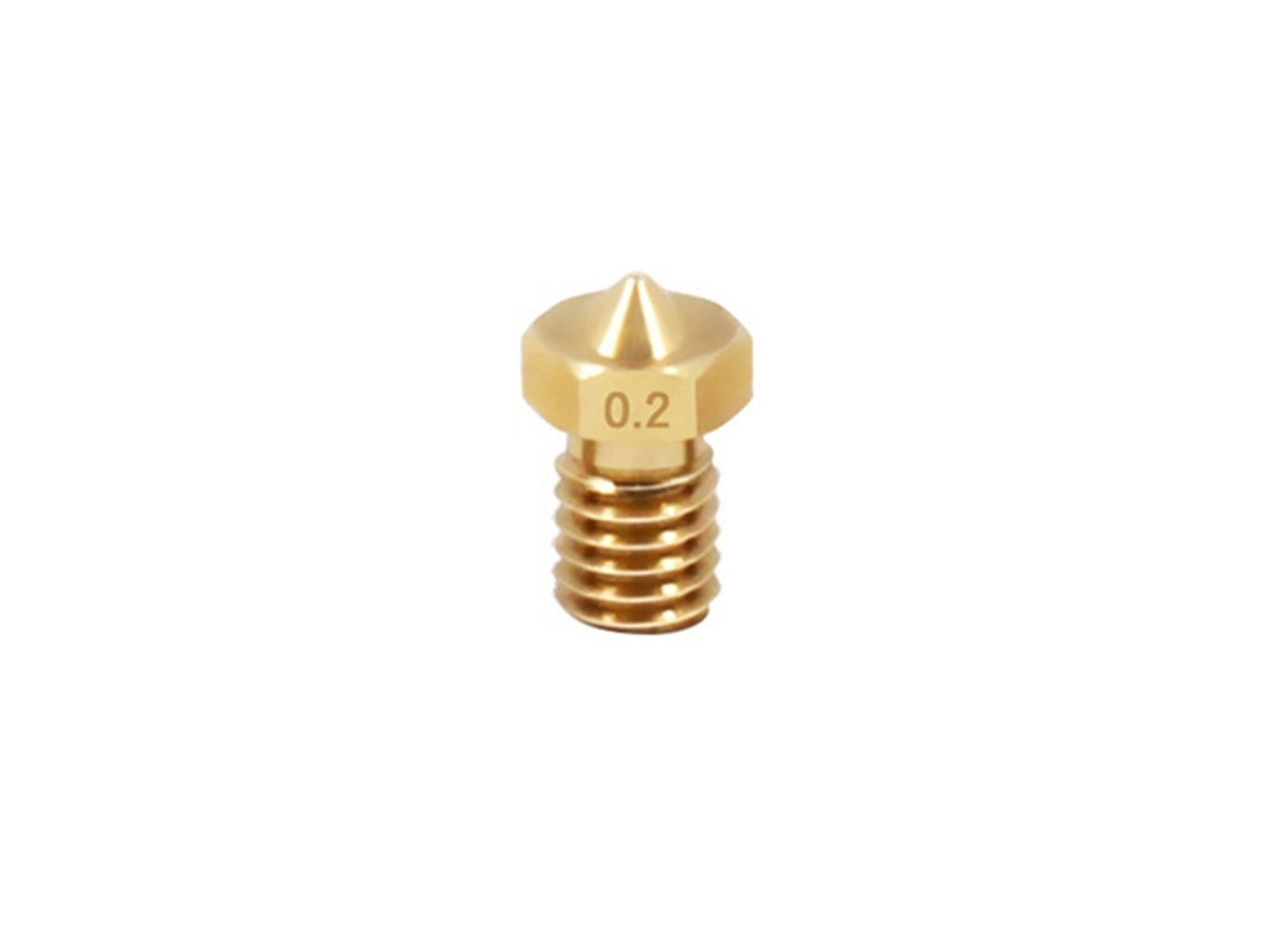 10pcs Bicos V6 E3d 1.75mm Aço Inoxidável/latão | S/MARCA