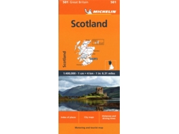 Livro Scotland - Michelin Regional Map 501 de Michelin (Inglês)