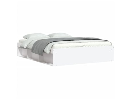 Estrutura de cama VIDA XL branco