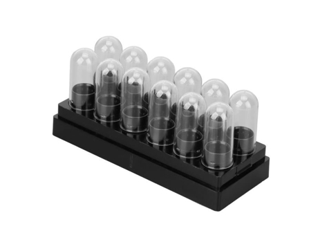Tubes De Batom Vazios 12pcs 9mm Tubos De Lábios Vazios Diy Fazer Balm Labial Contenedor Higiene Máscara Drfeify