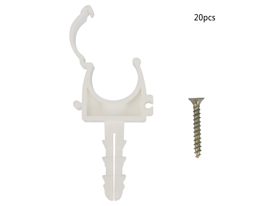 Soporte De Tubo Em Forma De U Para Tubos De Água Com Parafusos, Clip Fixo De 20mm