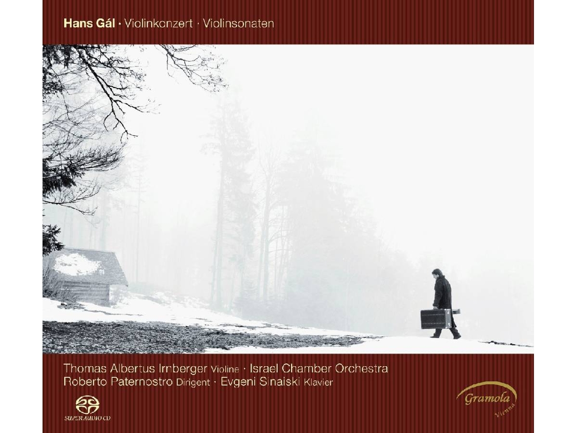 SACD Hybrid Irnberger/Paternostro/Israel Chamber Orchestra - Violinkonzert/Violinsonaten (1CD)