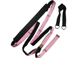 Faixa Elástica WJS de Resistência para Yoga (Rosa)