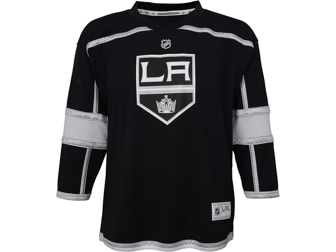 Nhl Jr Outerstuff Replica Camisola (preto, Los Angeles Kings, Jr S/m, Sem Nome)