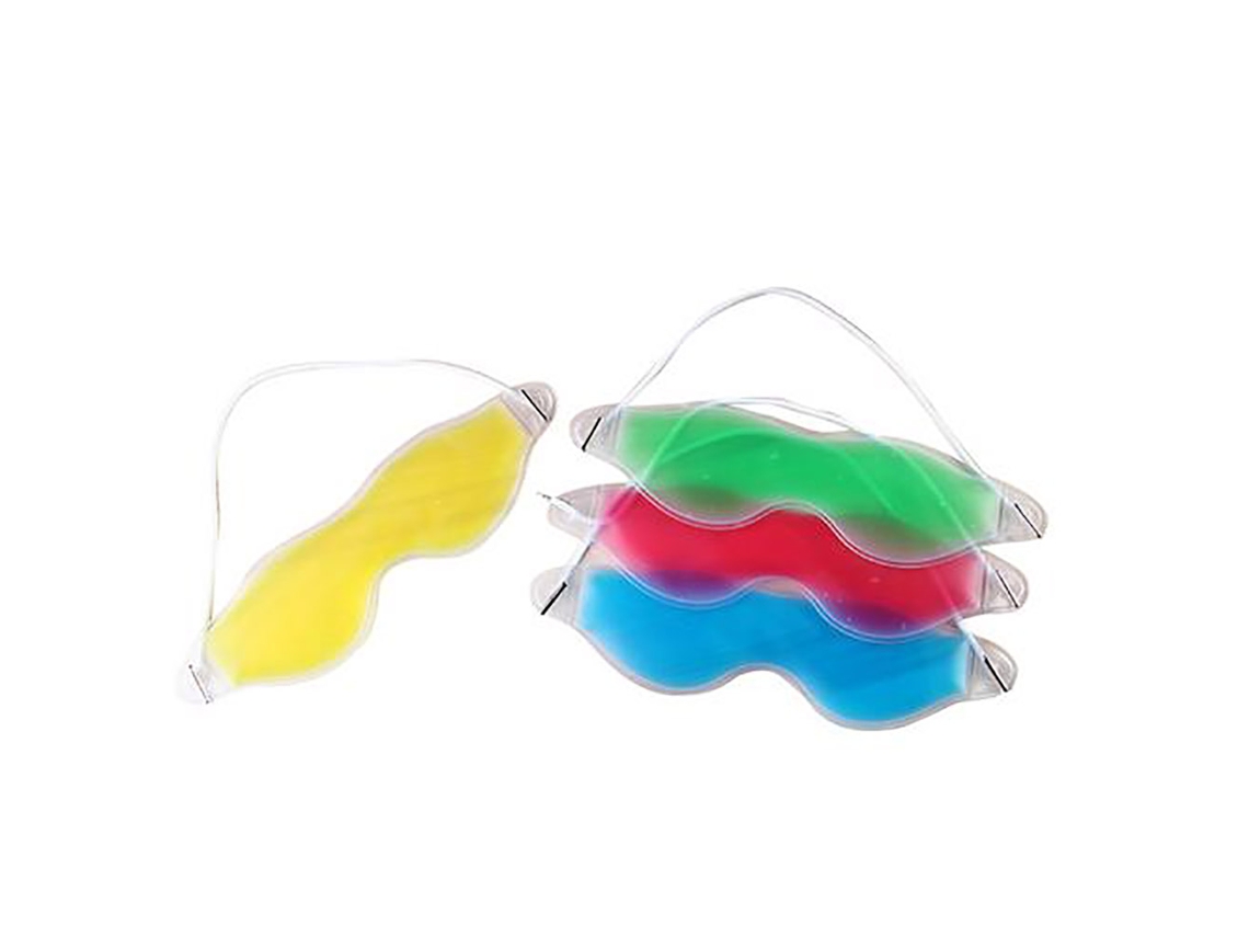 Máscara De Ojos De Gel Fría Y Caliente Para Enfriar Y Sombrear Invierno Verano Con Pack De Hielo