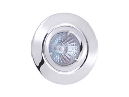 Chrome Round Spot Chrome Gu10/Gu5.3 HOROZ ELECTRIC