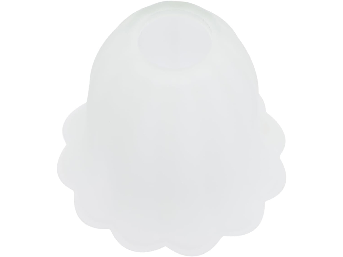 Vidro Fosco para Luminária Pendente Ou de Parede, Design Floral Exclusivo, Difunde Luz Suave. SFUSHOS