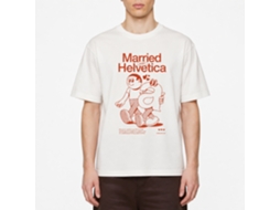 Camiseta Rockinstone Married With Helvetica Ada Byron - Estilo de Designer Exclusivo