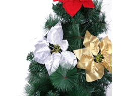 Flores Artificiais Grandes Para Decoração De Natal