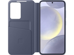 Capa Smart View Wallet SAMSUNG Galaxy S24 Violeta (Outlet Caixa Aberta)
