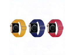 3 Pcs Bracelete Para Apple Watch 38/40/41/42mm Cuich