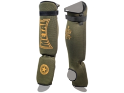 caneleiras de BOXe tailandesas + pé de algodão METAL BOXE Military