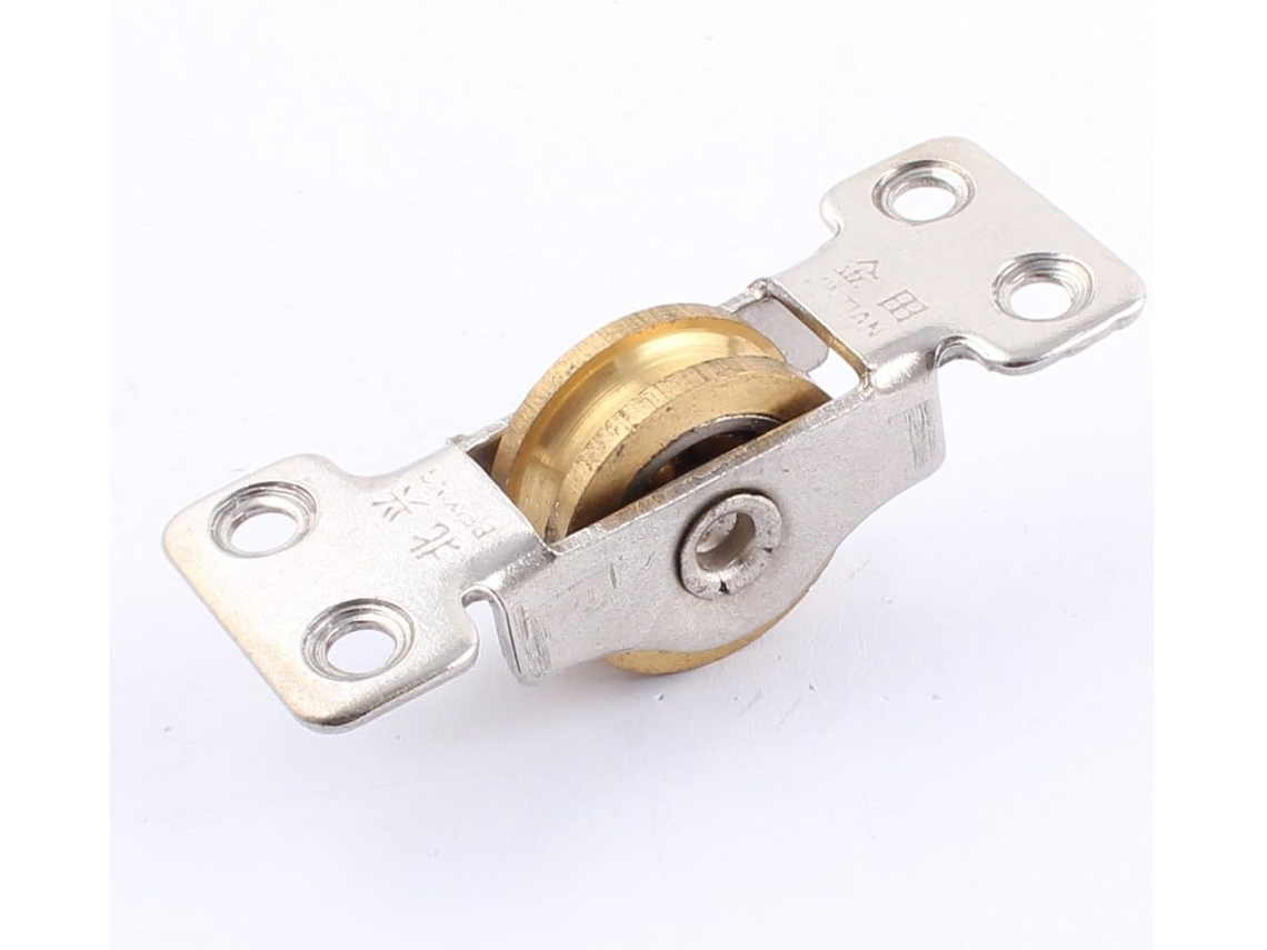 Rolamento de Esferas, Roda Eixo Duplo 26 Mm Diâmetro, Rolete para Porta/janela CHABERLU
