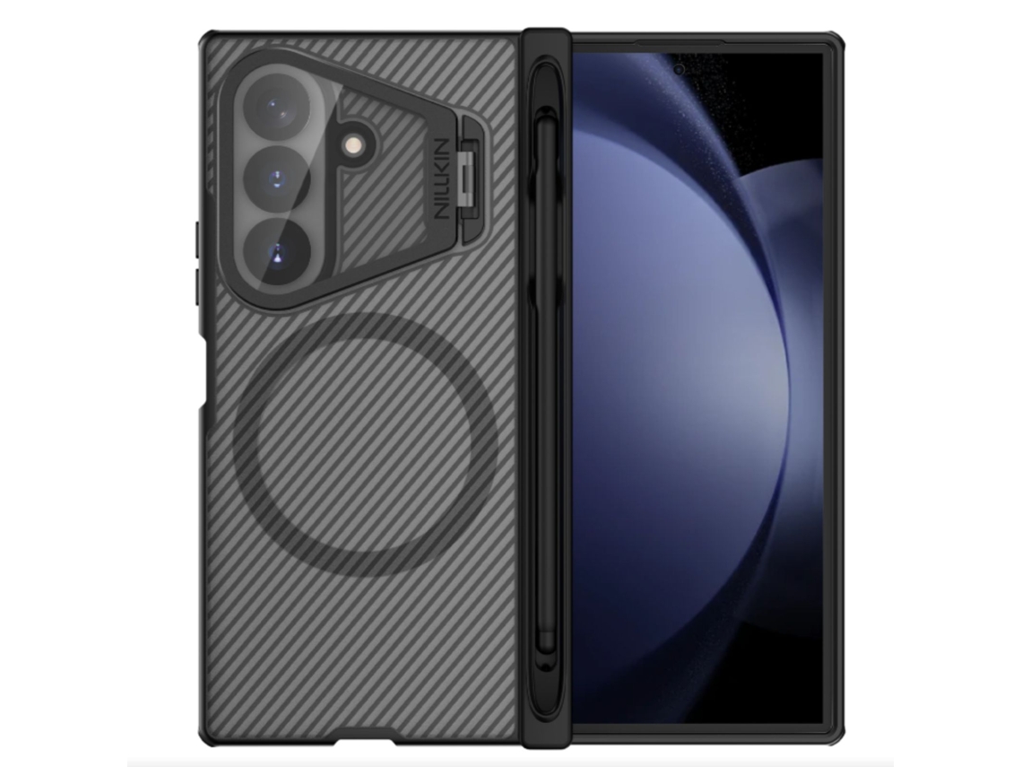 Capa Magsafe Para Galaxy Z Fold 8 Ultra Com Caneta Modelo Camshield Prop