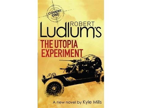Livro robert ludlum's the utopia experiment de robert ludlum,kyle mills (inglês)