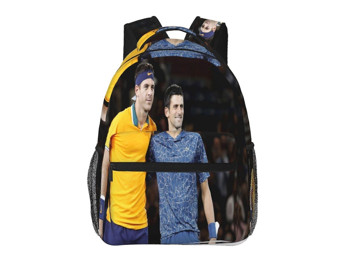 Mochila Novak Djokovic F47 Para Escola E Trabalho, Leve E À Prova Dágua, Mochila Estilosa Para Estudantes E Adultos C47 Olysi Shop
