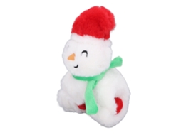Pulseira Mali Natal Boné com Brinquedo Decorativo Pelúcia Boneco Temático Natalina 8,3 pol.