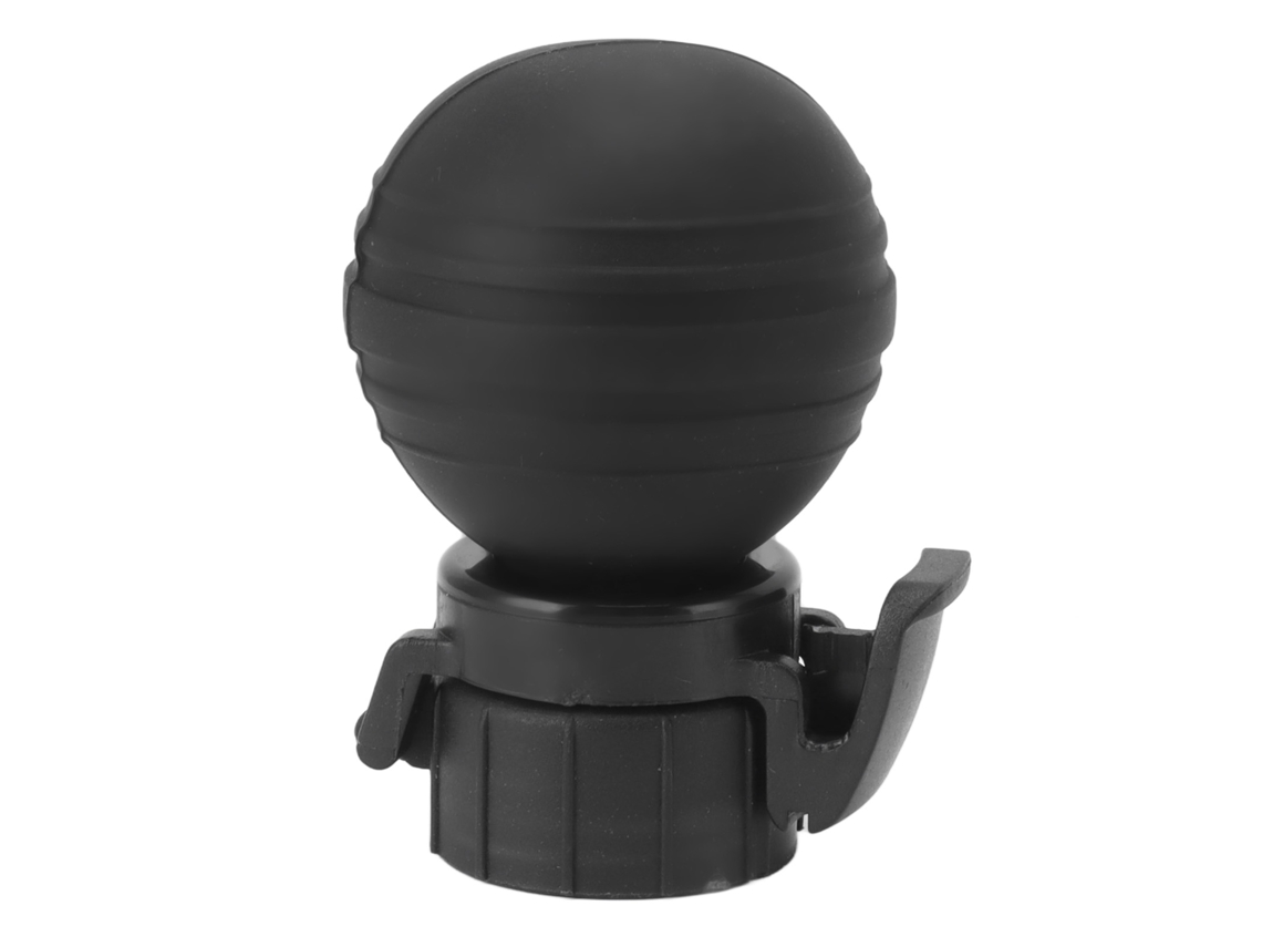 Soda Bottle Lid Silicone Leak Proof Carbonated Drink Air Pump Lid Fizz Keeper Pump Cap Saver Stopper Lids Black Sygo