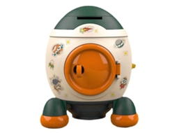 Cofrinho de Foguete Espacial Estilo Infantil | S/MARCA
