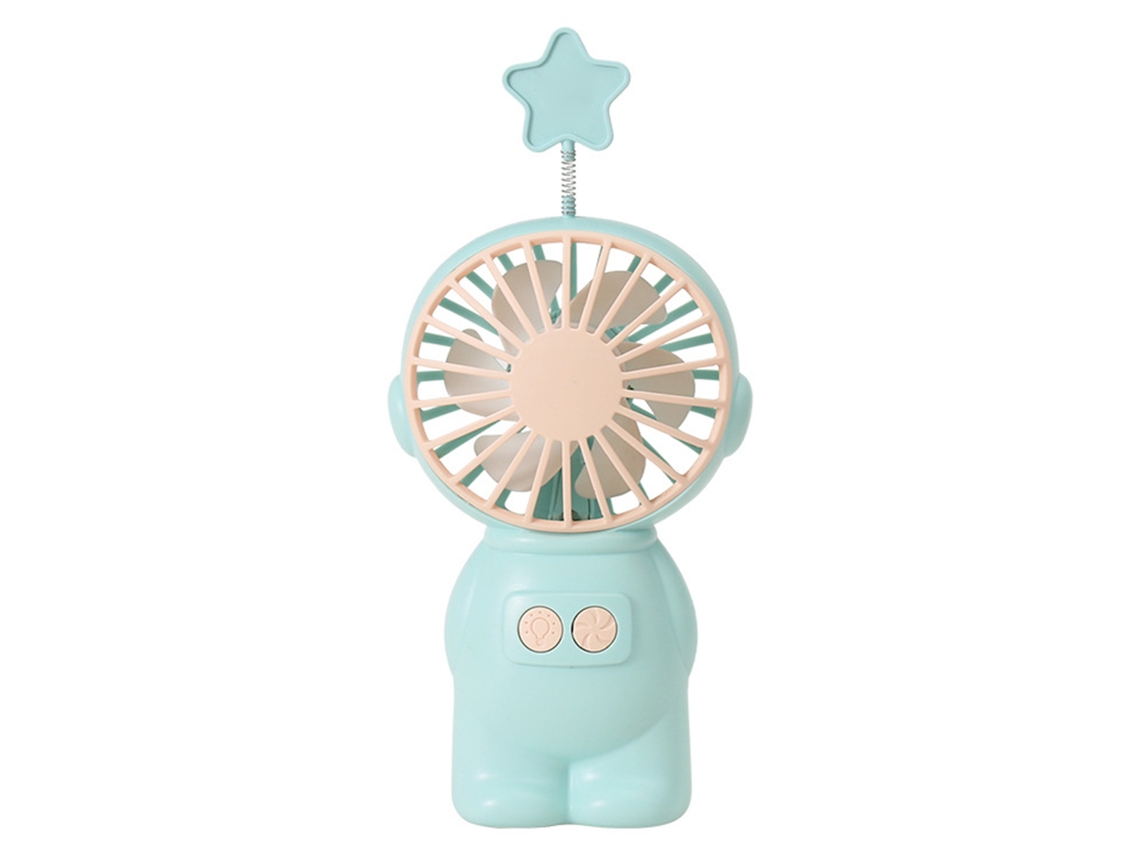 Ventilador Portátil Usb Recarregável Vento Forte Decorativo