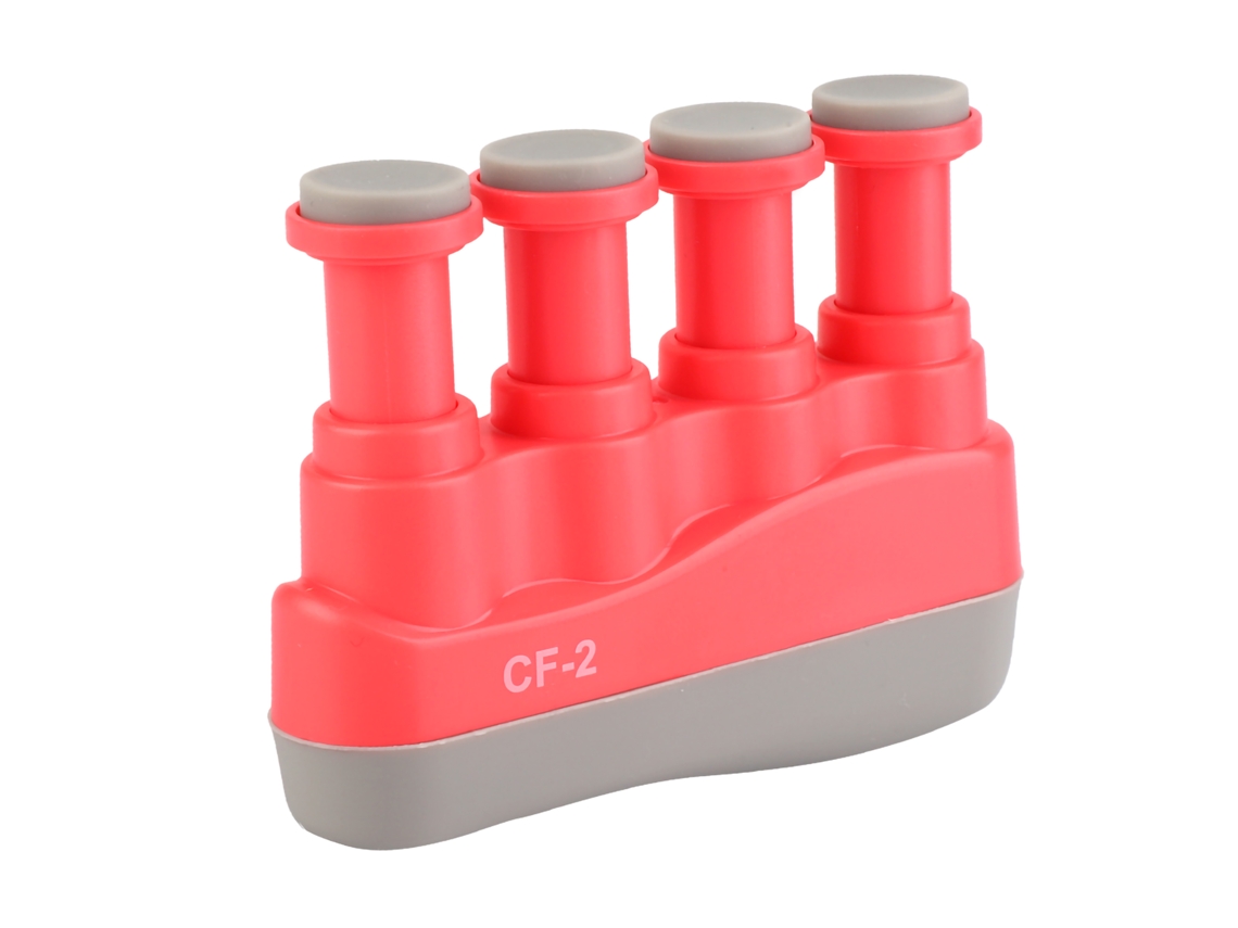 Treinador de Força e Tensão Variável para Mãos e Dedos, para Tocar Piano e Guitarra AQUAFORGE (vermelho)