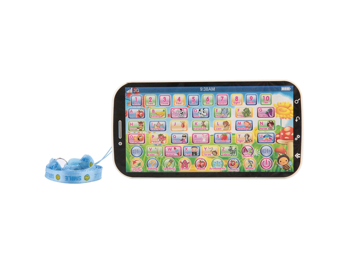 Primerox brinquedo Celular Infantil Smart Phone com Sons Aprendizagem Letras Números para Crianças Toddler