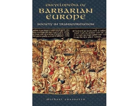 Livro encyclopedia of barbarian europe de michael frassetto (inglês)