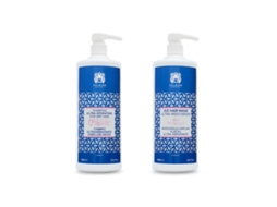 Conjunto de Cabeleireiro VALQUER Ice Effect Cabelo Seco 2 Peças