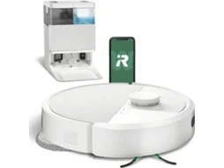 Aspirador Robô IROBOT ROOMBA PLUS 405 COMBO BR + BASE AUTOWASH (Autonomia: 180 min - Branco)