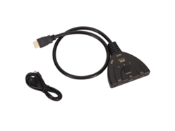 Switch Hdmi 3 em 1 LAXISCREED 4k 3d