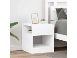 Vidaxl Mesa De Apoio 2 Unid. Branco 40,5 X 40 X 45 Cm