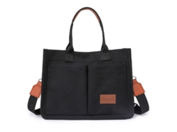 Bolsa de Lona AQUAFORGE com alças transversais de grande capacidade, vários bolsos