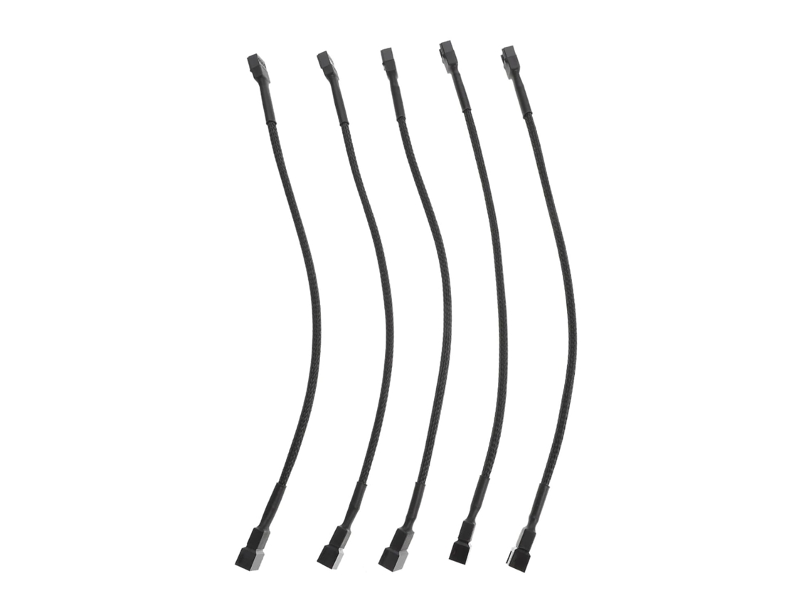 Cabo Extensor De Alimentação Para Ventoinhas, 5 Unidades, Cabo Divisor Macho Para Fêmea, Para Ventoinhas De Placa Mãe De Pc. Aquaforge