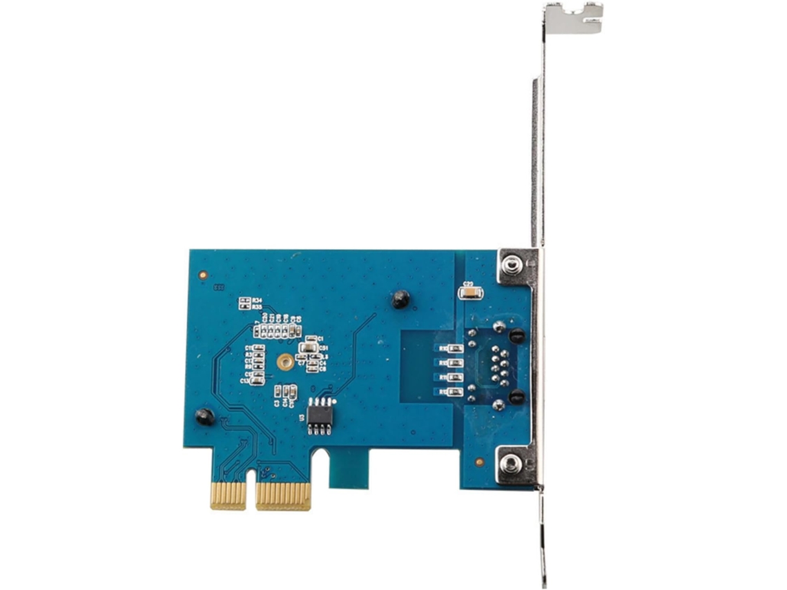 Placa De Rede Gigabit Pcie Para Rj45 Com Chip Rtl8125b, Desktop