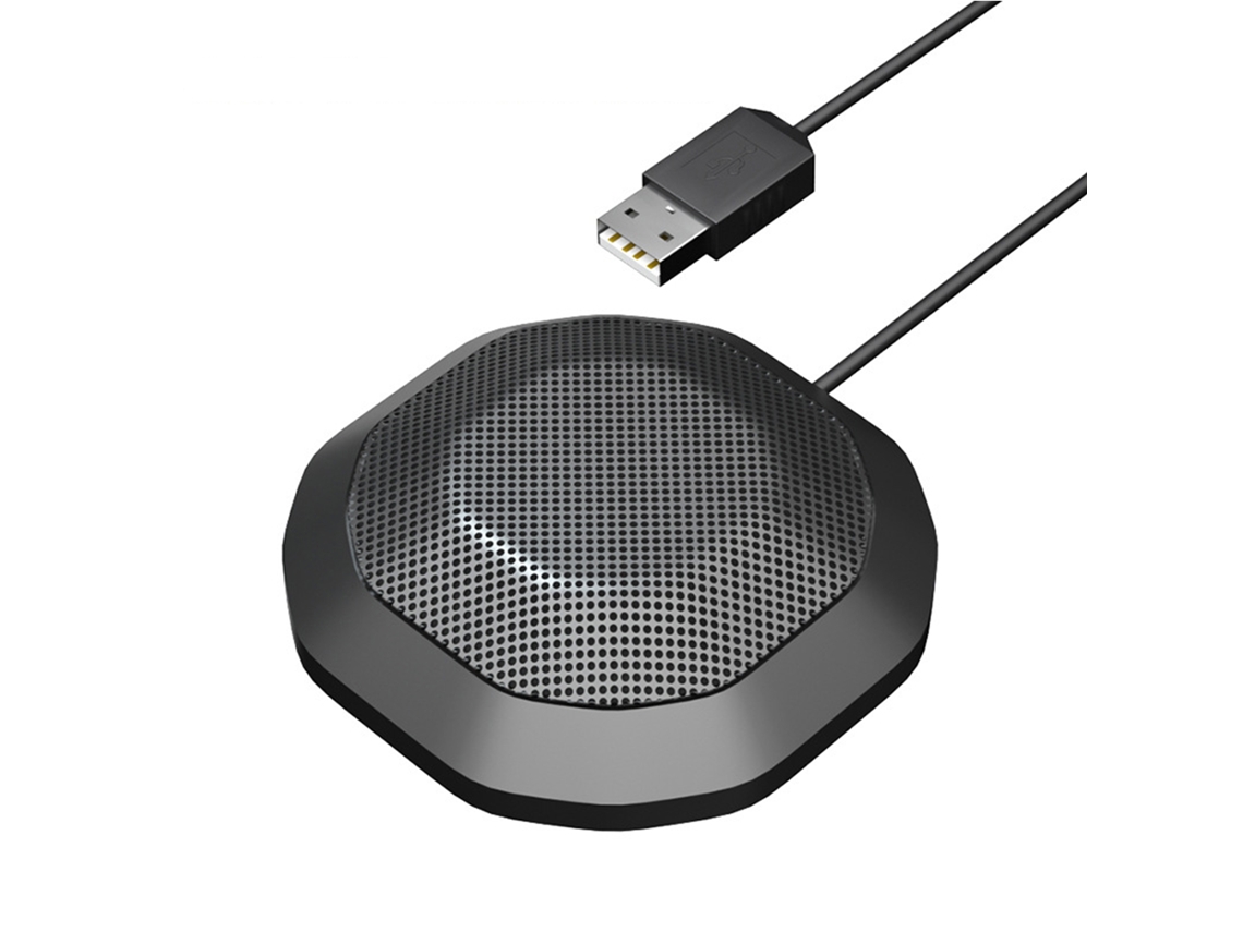 Microfone Usb para Pc/laptop Omnidirecional 360° | S/MARCA