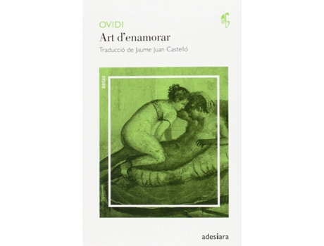 Livro L'Art D'Enamorar de Publio Ovidio Nasón (Catalão)