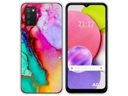 Capa Samsung Galaxy A03s TUMUNDOSMARTPHONE Desenhos Multicor