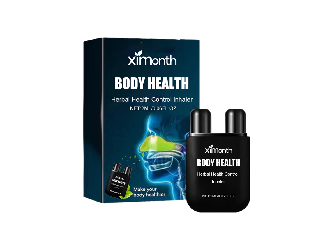 Inalador Nasal Ximonth Alivia Congestão e Itching
