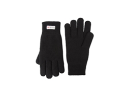 Luvas De Malha Masculinas Mountain Warehouse Thinsulate, Tamanho Único, Pretas Aquaforge