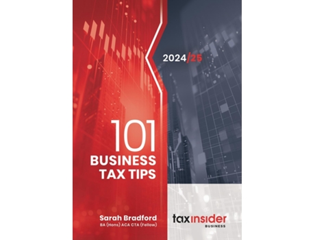 Livro 101 Business Tax Tips 2024/25 de Sarah Bradford (Inglês)