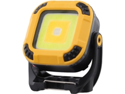 Lanterna De Trabalho Led Portátil Recarregável Com Base Magnética, 3